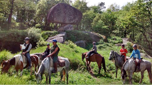 promenade à cheval dans le sidobre