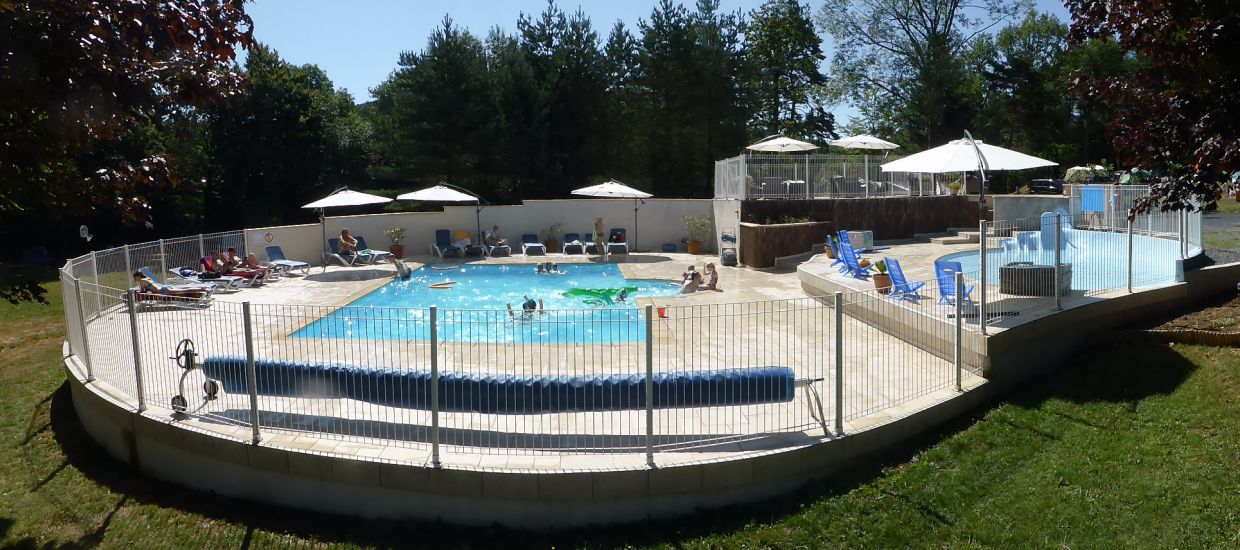 Piscine camping